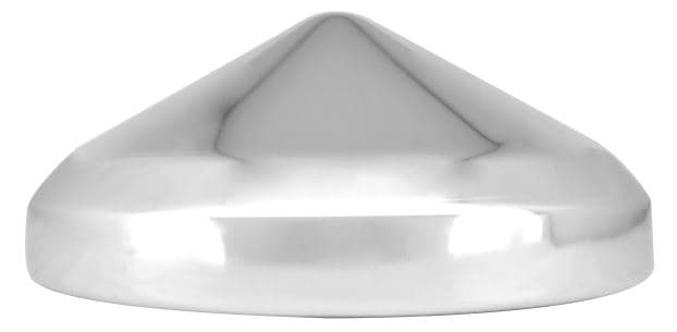 TAPA EJE TRASERO CROMADO 8 1/8 PUNTA DIAMANTE (310-001-PC)