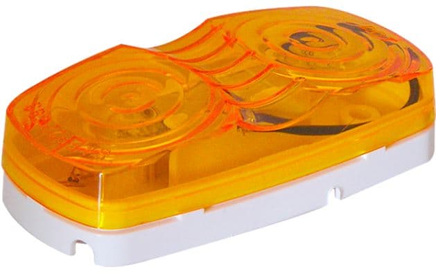 LAMPARA JABONERA 2 PULGA CON BOMBILLO AMARILLO 12V