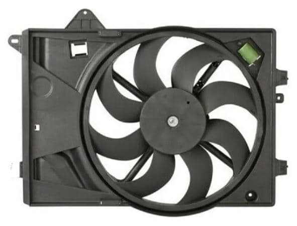MOTOVENTILADOR 12V CHEVROLET TRACKER / SONIC / CRUZE (95352366) CON RESISTENCIA