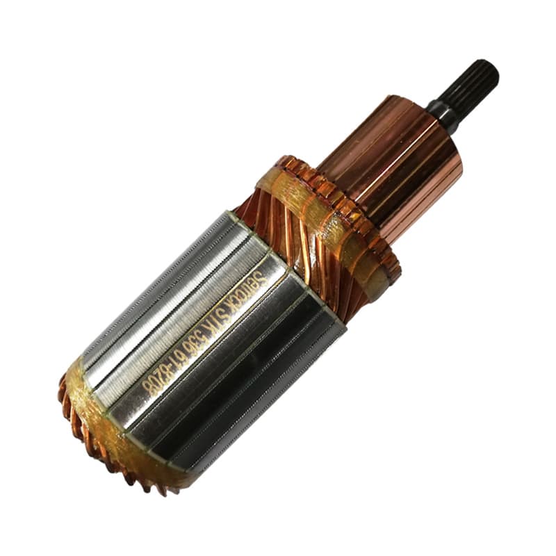 INDUCIDO 24V (18 ESTRIAS) CHEVROLET ISUZU NPR 2000 CATERPILLAR (L:210MM DC:65MM)