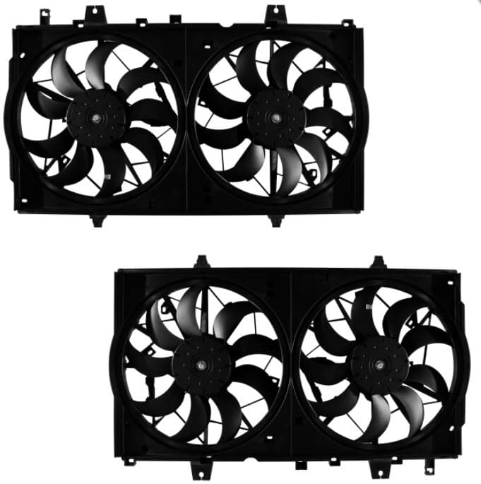 MOTOVENTILADOR 12V NISSAN X-TRAIL T32 DOBLE ASPA (21481-4CL0A)