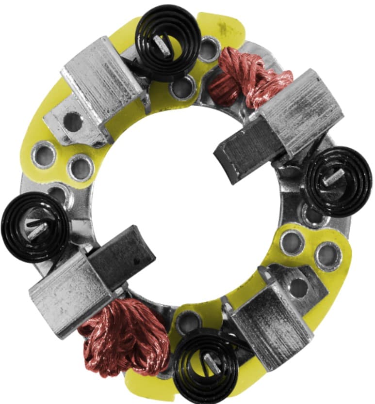 PORTAESCOBILLAS ARRANQUE SW SUPER HINO-NISSAN (1331039-28140-1280) 8X25X18