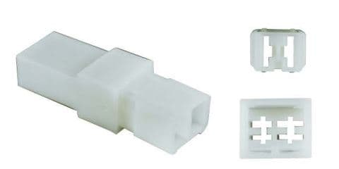 PACHA CONECTOR SIN CABLE 2 VIAS 4 TERMINALES PAQ X 10