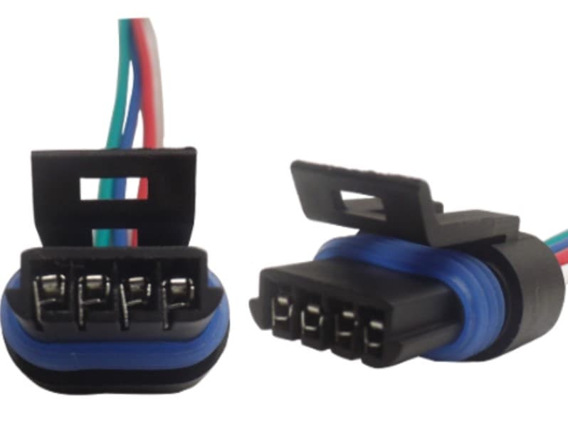 SOCKET SENSOR 4P VALVULA IAC GM - MODULO DAEWOO-BLAZER PAQ X 10