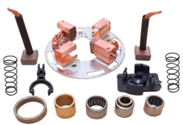 PORTAESCOBILLAS ARRANQUE HYUNDAI H-100 DIESEL- STAREX -SPRINTER (KIT) 7X14X14