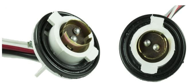 SOCKET LAMPARA 7020 2 GUIAS 2 CONTACTOS PAQ X 10