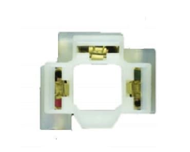 SOCKET UNIDAD CURVO SIN CABLE PAQ X 10