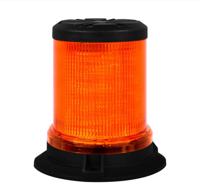 LUZ ALTO PODER DE PREVENCION (94X105MM) 16 LED AMBAR 10 FUNCIONES CON CABLES Y TORNILLOS MV