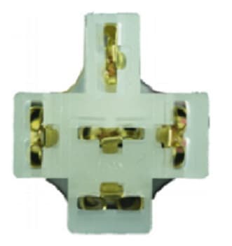 SOCKET RELAY ELEVADOR 5 PATAS SIN CABLE PAQ X 10