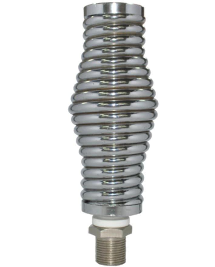 RESORTE DE LUJO EN ACERO PARA ANTENA DE CAMION 1 PC