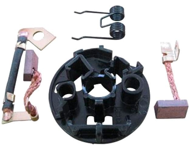 PORTAESCOBILLAS ARRANQUE R19 VALEO-PEUGEOT 206- CON ESCOBILLAS (69-94201)(5X9X11X18)