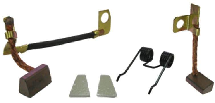 ESCOBILLAS ARRANQUE 12V RENAULT CLIO- MEGANE- PEUGEOT-SYMBOL- R19 PARIS RHONE (9X11X18X45)