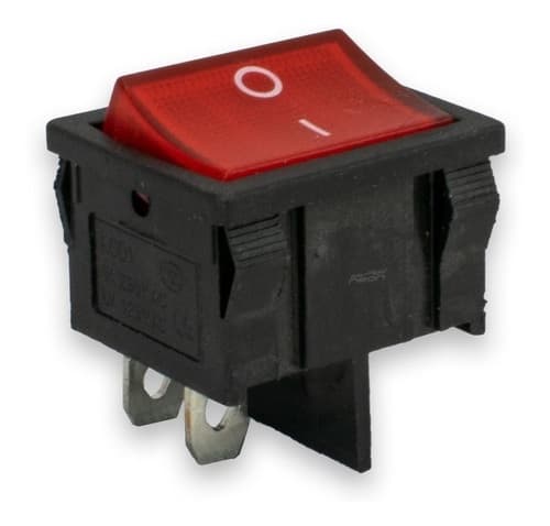 SWITCH TECLA 4P RECTANGULAR BALANCIN MEDIANO PAQ X 10