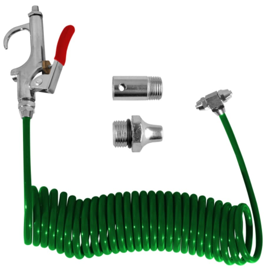 SOPLADOR DE AIRE VERDE PARA LIMPIEZA DE CABINA 4.5MTS 1PC