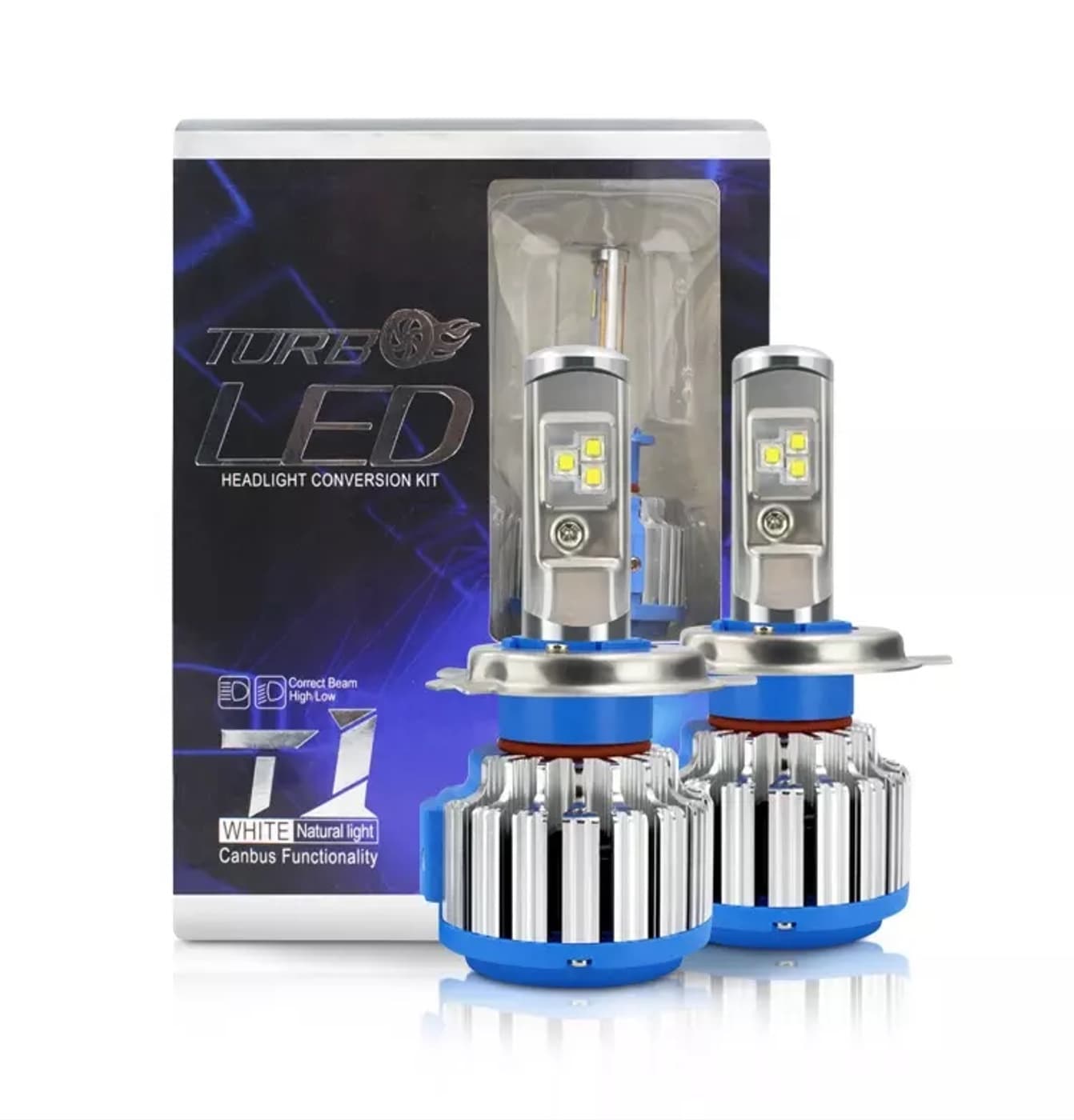 FARO BOMBILLO LED H4 T1 IP67 6000-6500K 12-24V 12.000LM LEDCHIP-CSP JGOX2