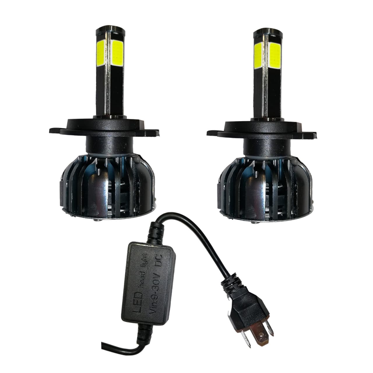 FARO BOMBILLO LED H4-K2 4CARAS IP67 6000-6500K 12-24V 10.000LM JGOX2