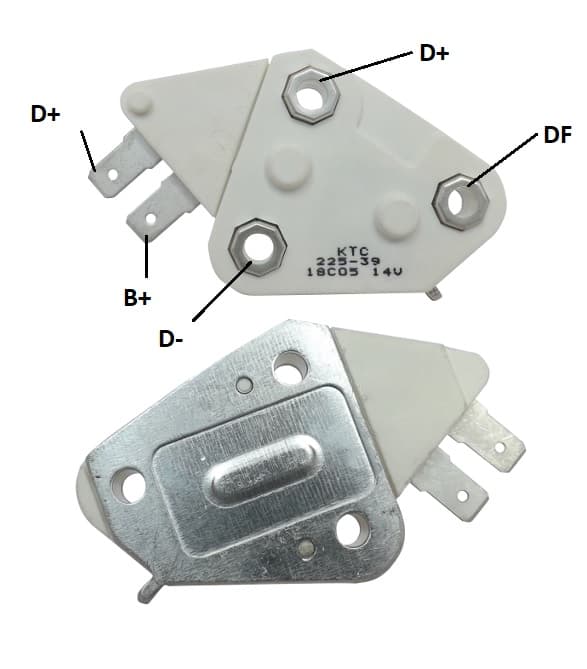 REGULADOR (D101HD) 12V C10-C30-10SI-12SI- 15SI- 17SI- 27SITYPE 100- 205 SERIES (35-101)