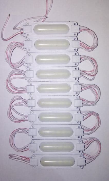 MODULO PASTILLA LED BLANCO 24V PAQX10