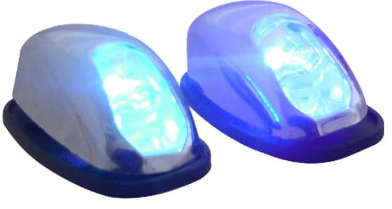 GRIFO LAVAVIDRIOS CON LUZ LED AZUL SET 2 PCS