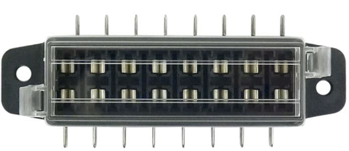 CAJA PORTAFUSIBLERA ATO 8P SIN CABLE TIPO ALEMAN