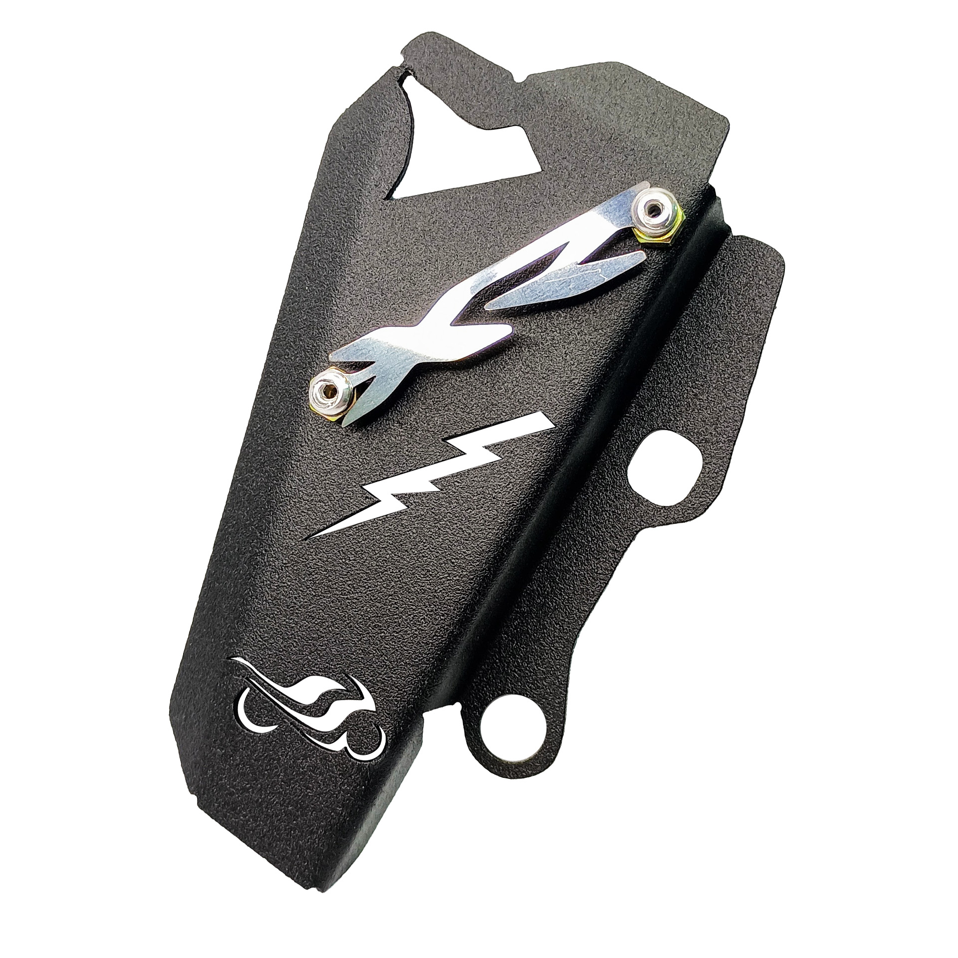 TAPA PISTON XR NEGRO - CROMADO