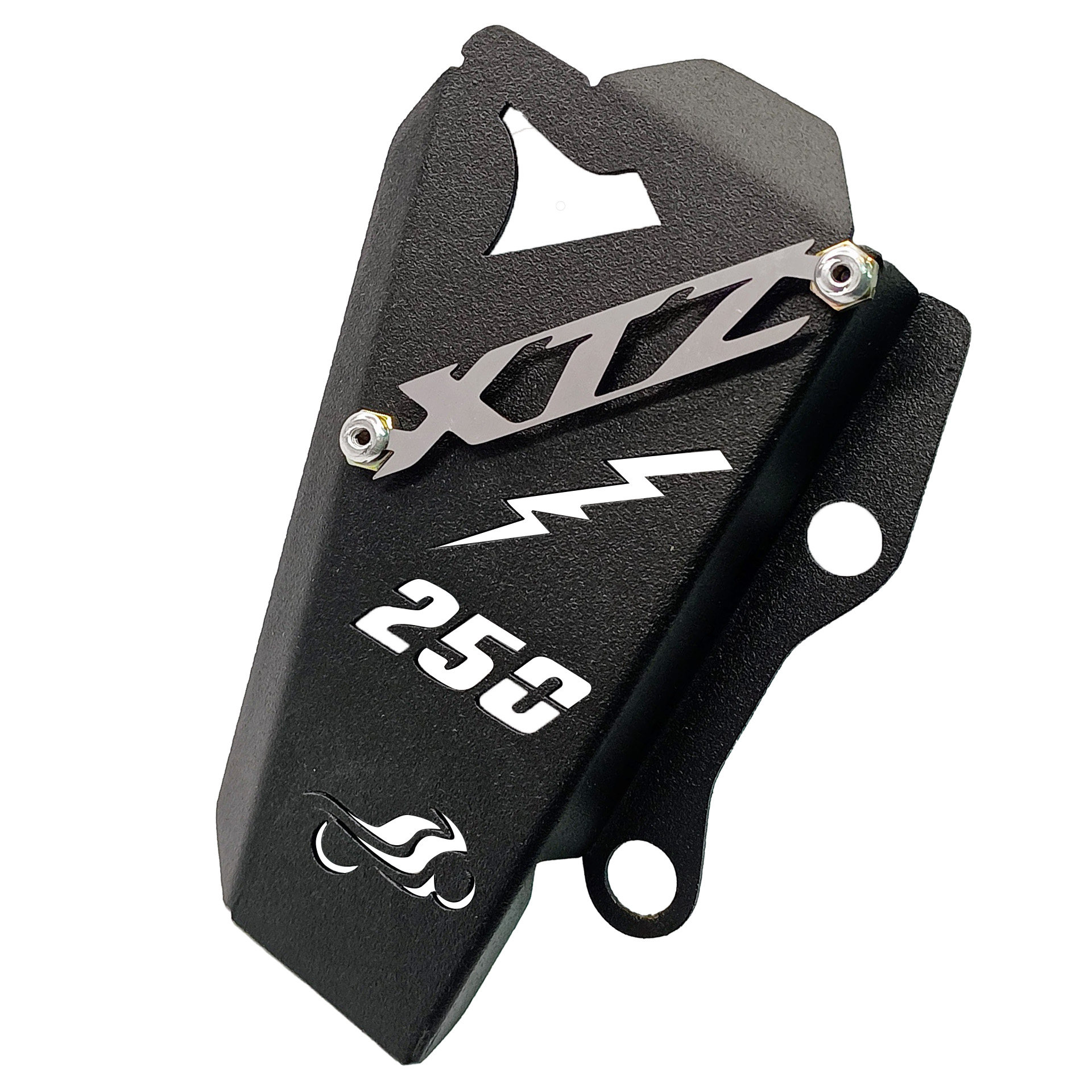 TAPA PISTON XTZ 250 NEGRO - CROMADO