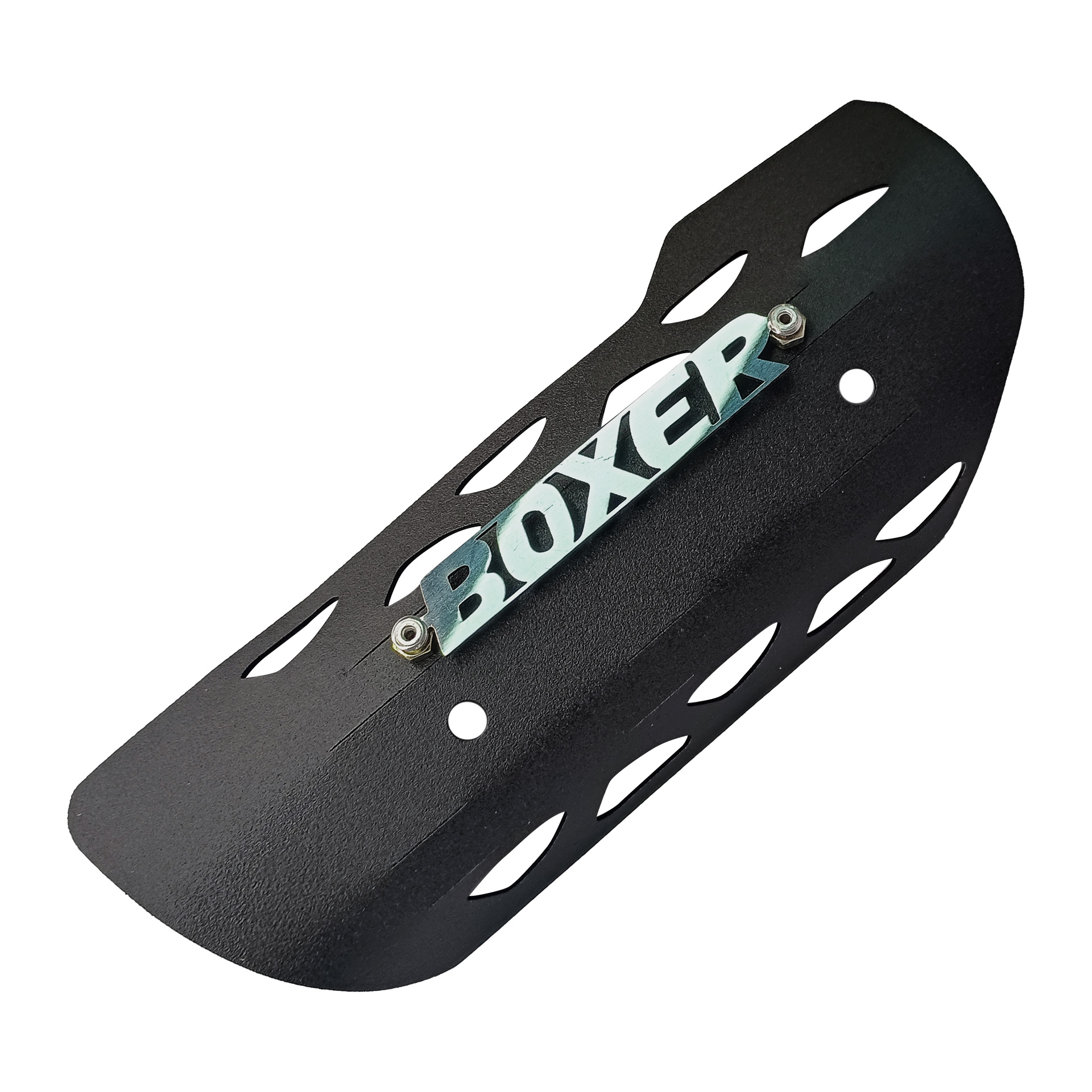 LUJO DE MOFLE BOXER DELANTERO NEGRO - CROMADO