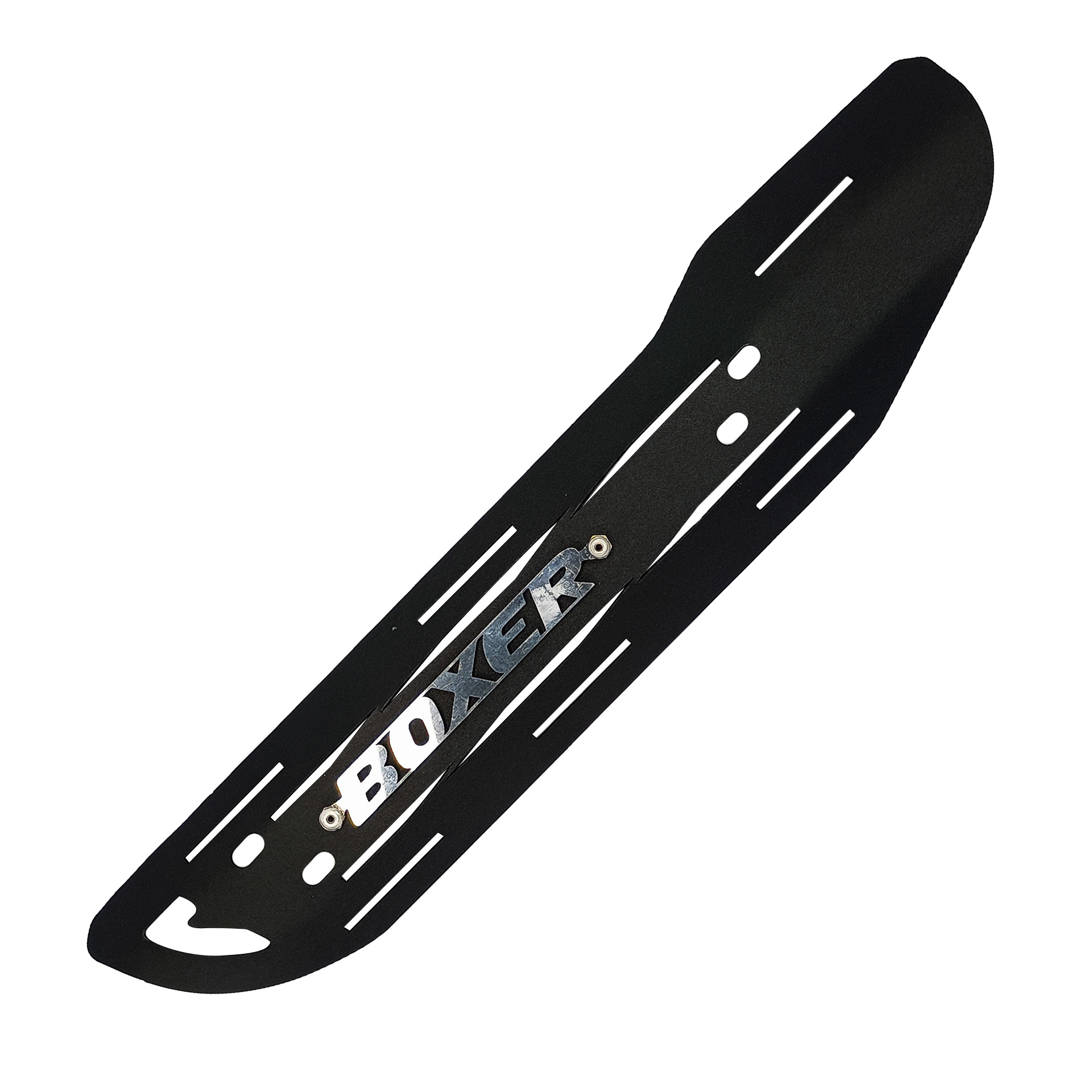 LUJO DE MOFLE BOXER TRASERO NEGRO - CROMADO