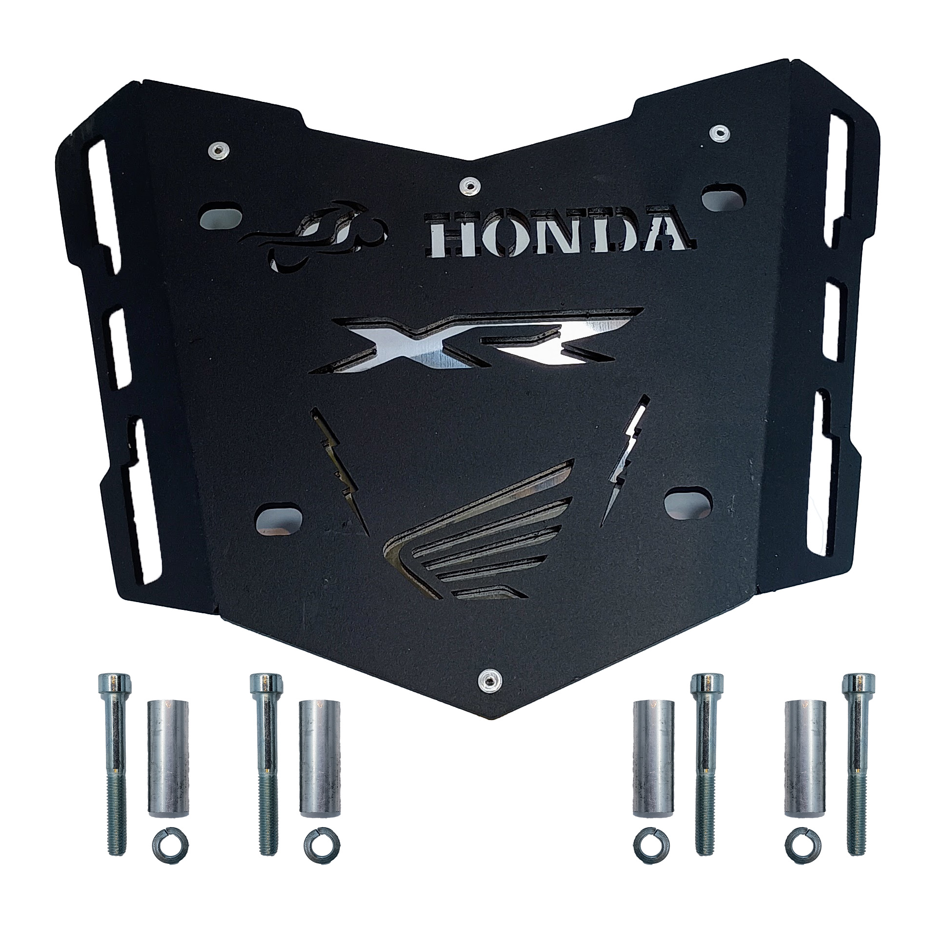 EXTENSOR DE PARILLA XR NEGRO - CROMADO