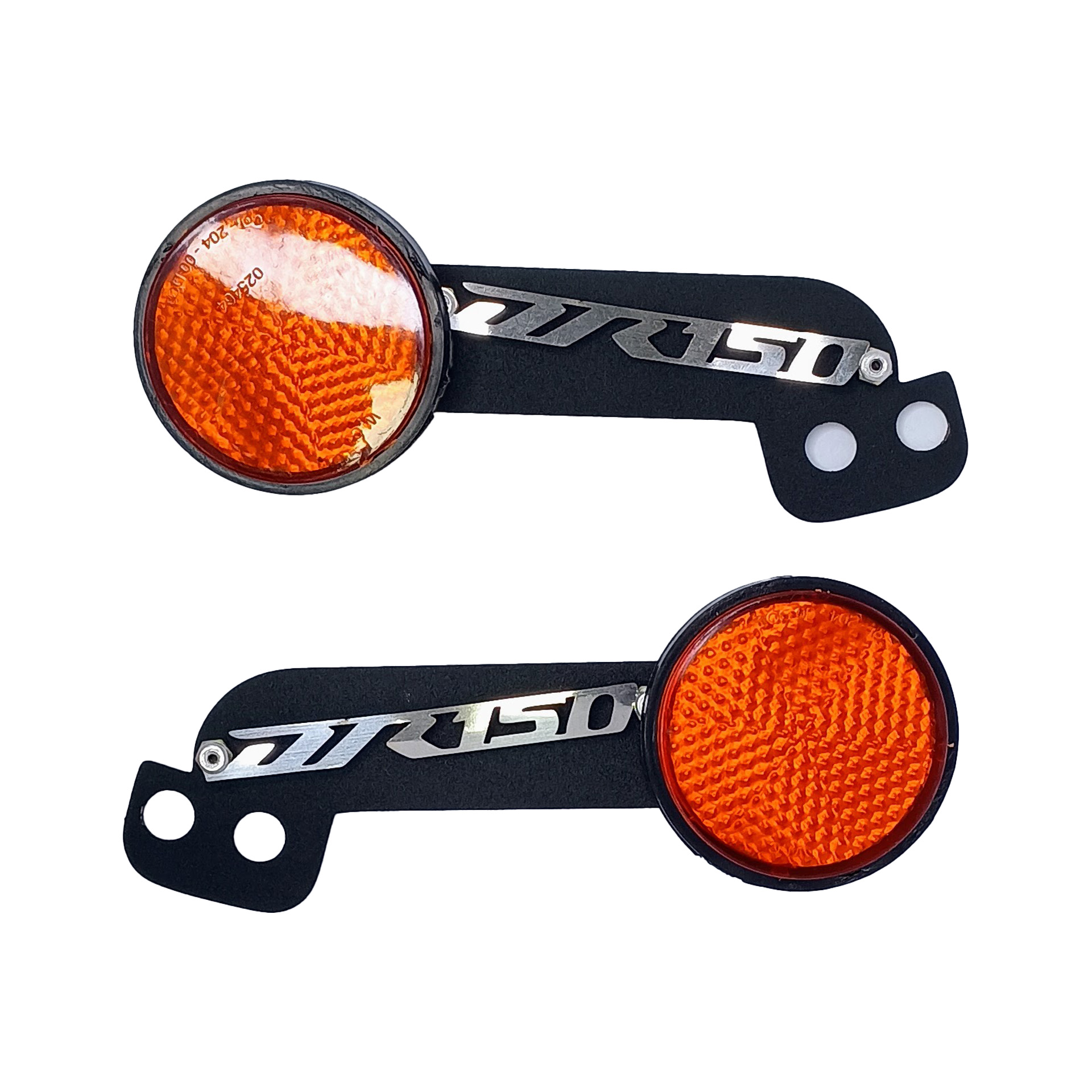 TRAGA LUZ CON LAMINA DR NEGRO - CROMADO