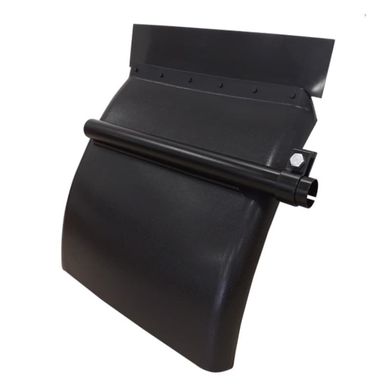 GUARDA FANGO PLASTICO NEGRO 24X24PULG CON SOPORTE REDONDO SET 2PCS