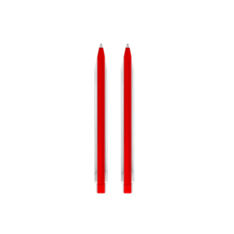 PUNTA DE GUIA DE BUMPER ROJO 16.5CM 1SET (2PCS)