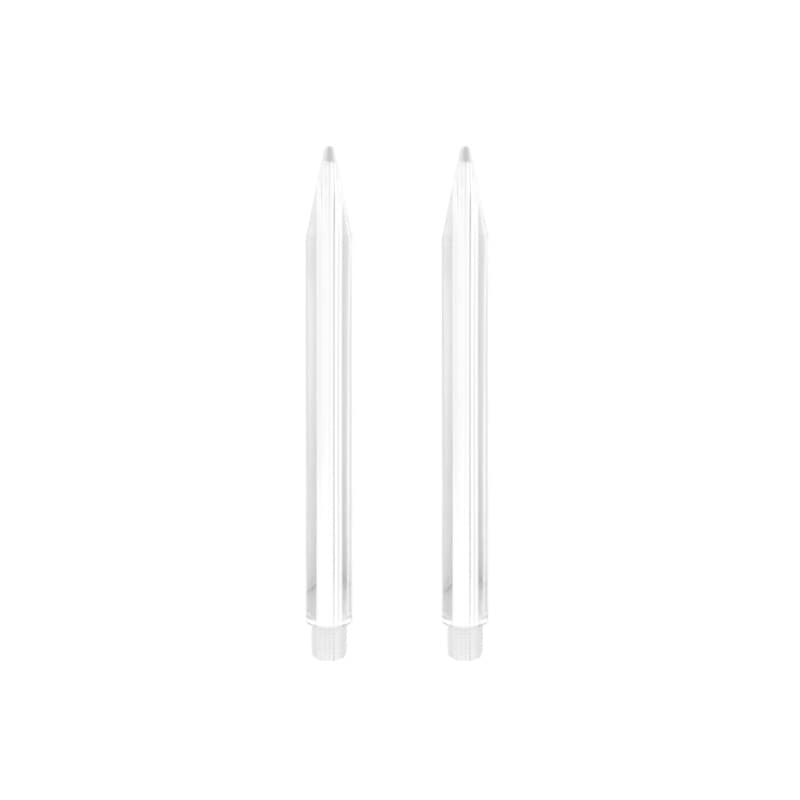 PUNTA DE GUIA DE BUMPER TRANSPARENTE 16.5CM 1SET (2PCS)