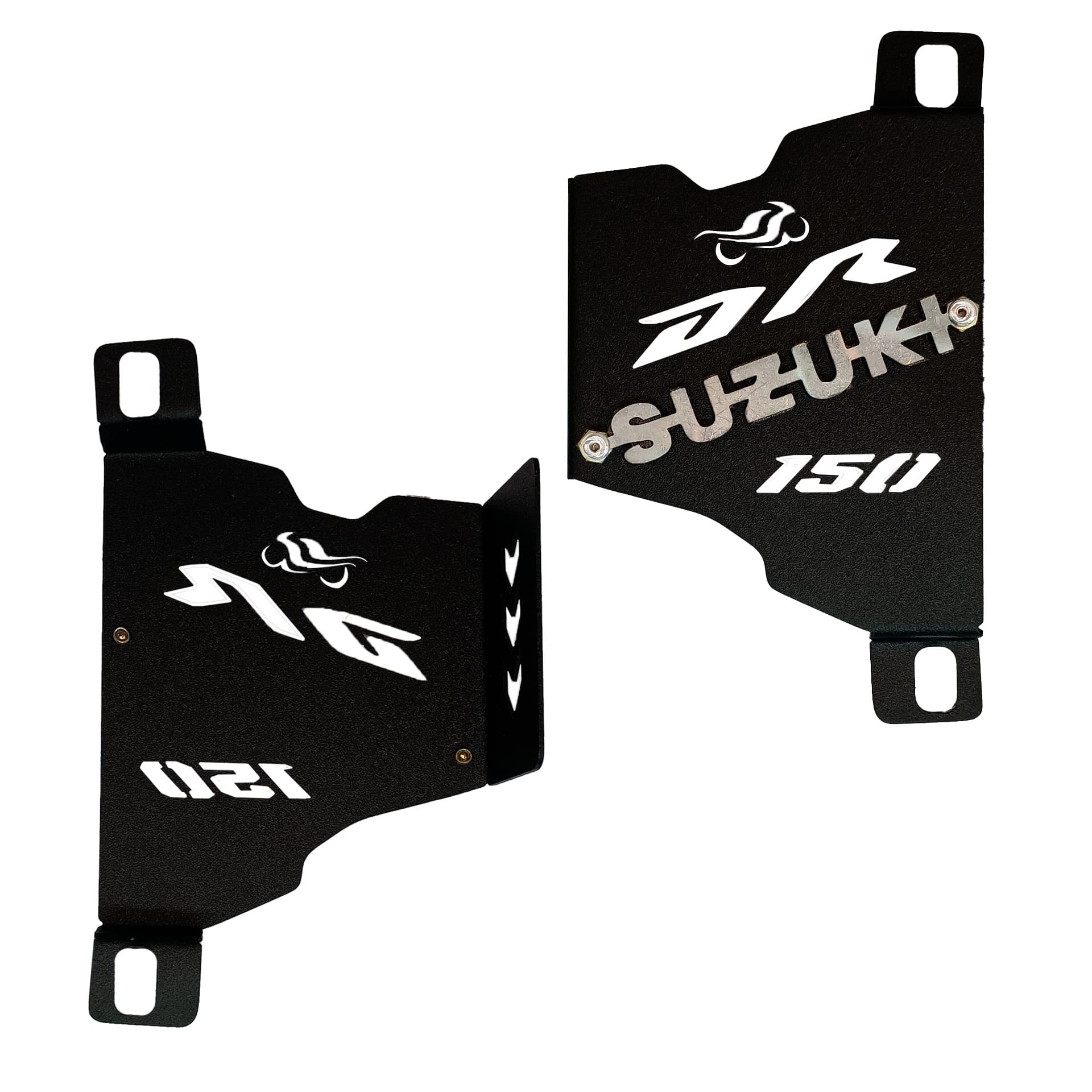 PROTECTOR DE CALIPER DR 150 NEGRO - CROMADO