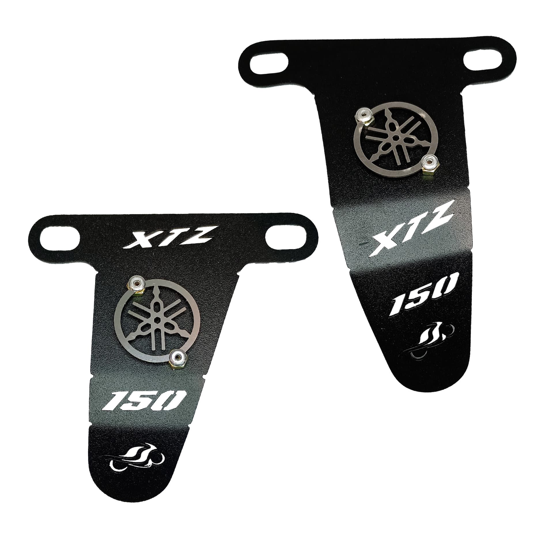 PROTECTOR DE POSAPIE XTZ 150 NEGRO - CROMADO
