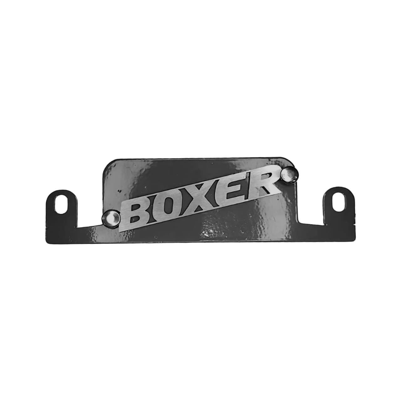 TAPA CULATA BOXER KS FONDO NEGRO - LOGO CROMADO