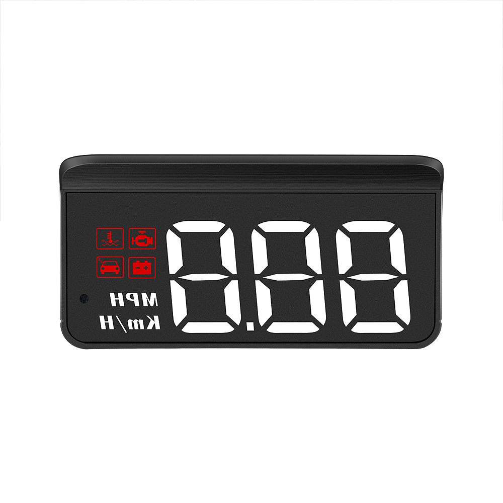 MEDIDOR DIGITAL INTELIGENTE SENAL OBD2 CON ACCESORIOS DE REFLEJO VEL-TEMP-VOLTI 86MMX36MMX21MM