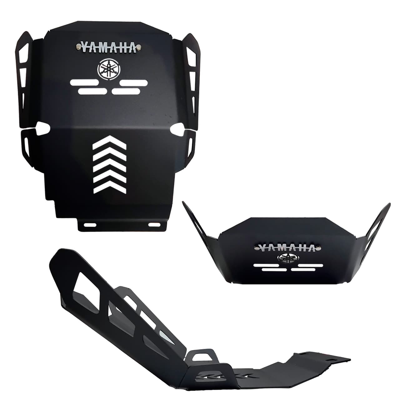 PECHERA XTZ 125 NEGRO - CROMADO