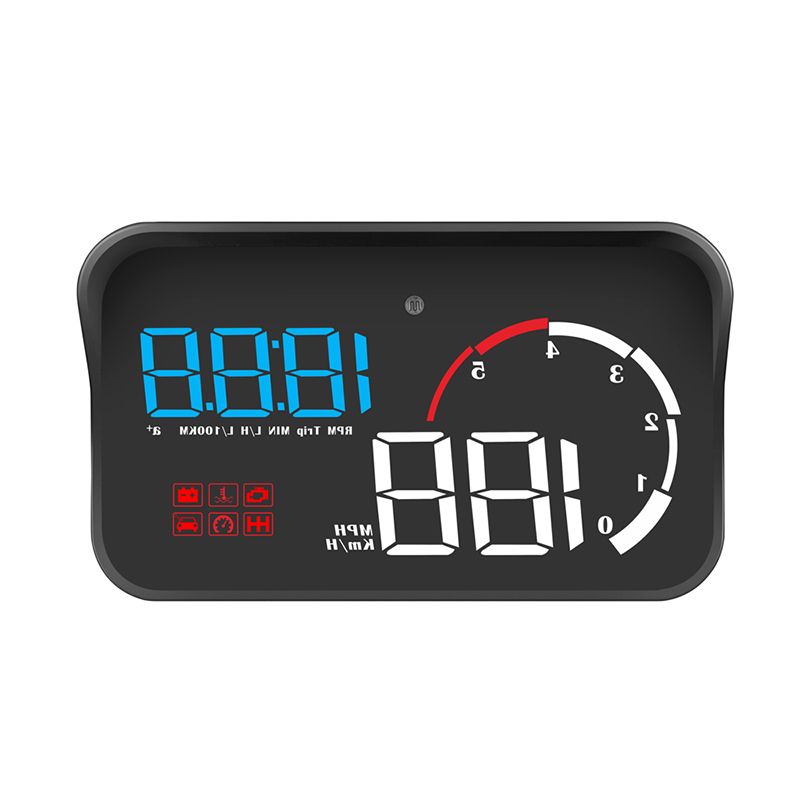 MEDIDOR DIGITAL INTELIGENTE SENAL OBD2 CON ACCESORIOS DE REFLEJO 90MMX52MMX14MM
