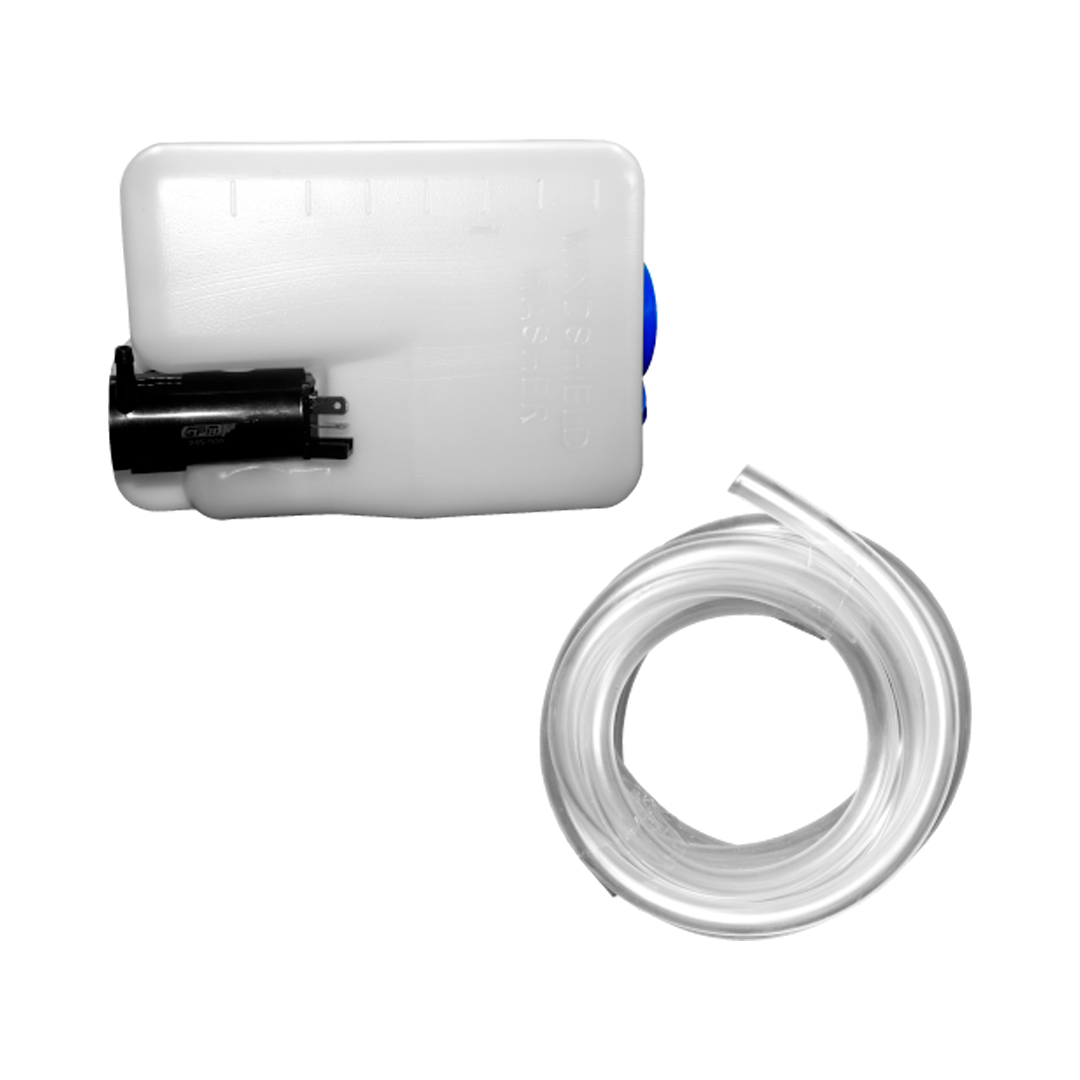 TANQUE LIMPIABRISAS UNIVERSAL COMPLETO CON KIT 12V - MOTOR PLASTICO