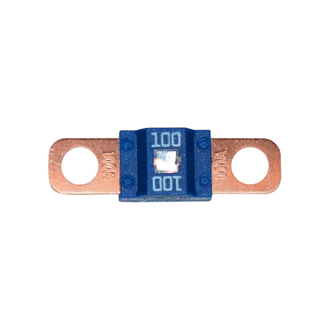 FUSIBLE MIDI TIPO RESISTENCIA 100AMP - 4CMX1CM CAJA X 25