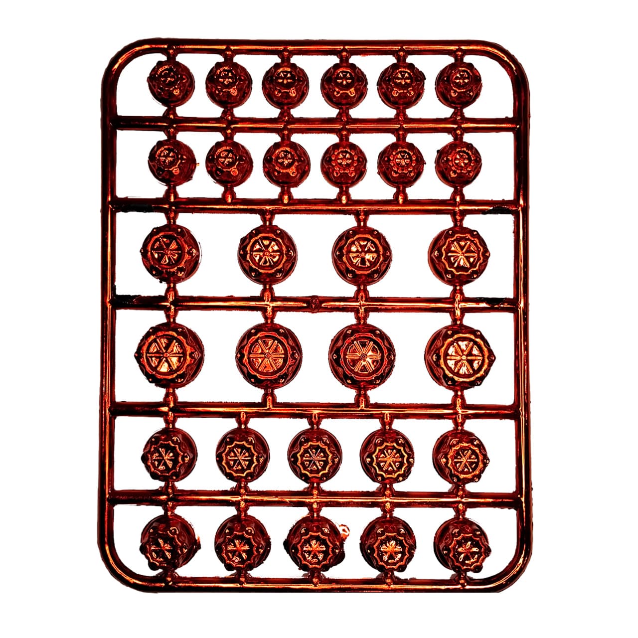 TAPA TORNILLO ROJO SET