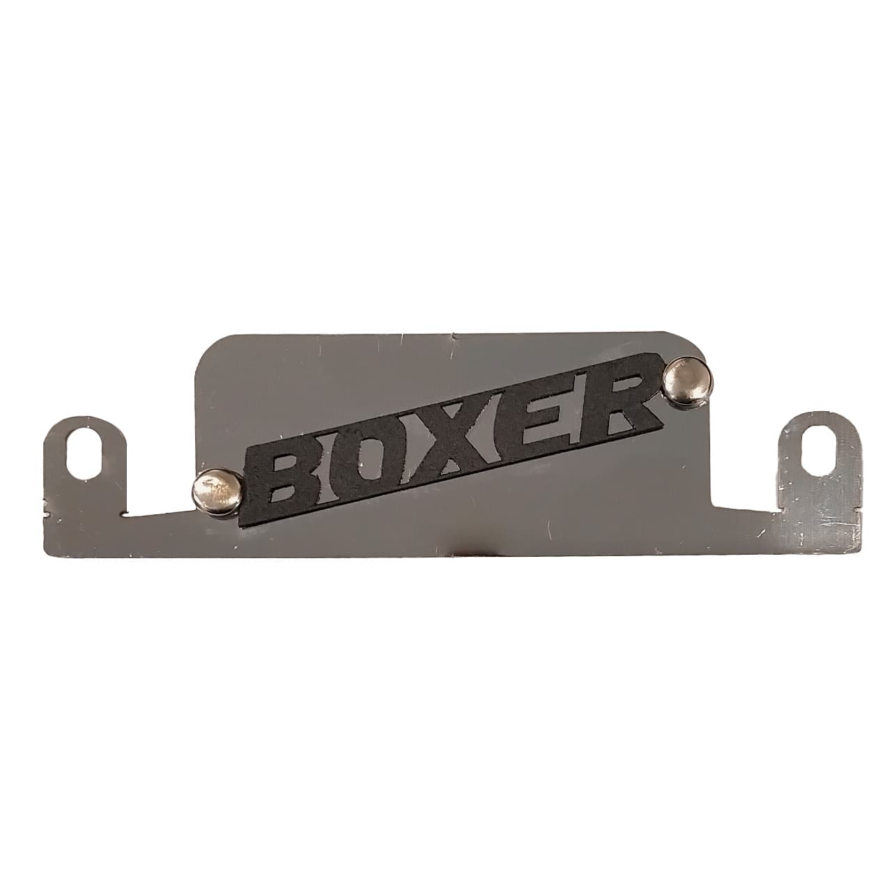 TAPA CULATA BOXER KS FONDO CROMADO - LOGO NEGRO