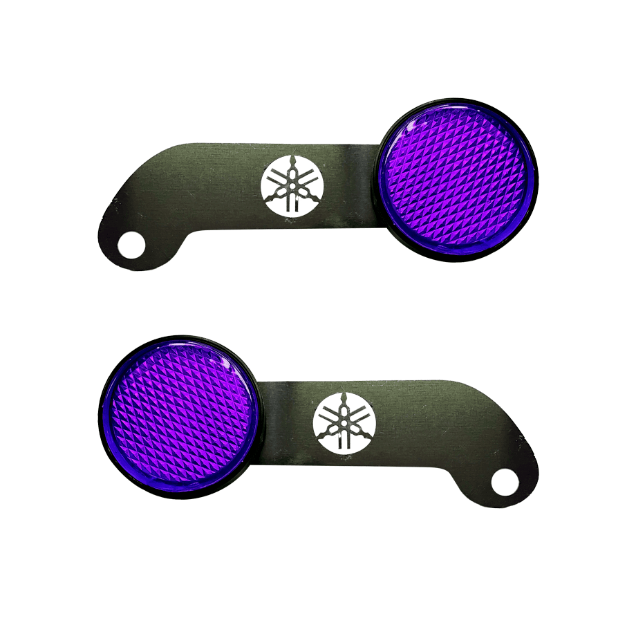 TRAGA LUZ CON LAMINA YAMAHA MORADO