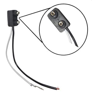 SOCKET CONECTOR PARA LAMPARA DEMARCADORA 2 PINES PAQ X 10